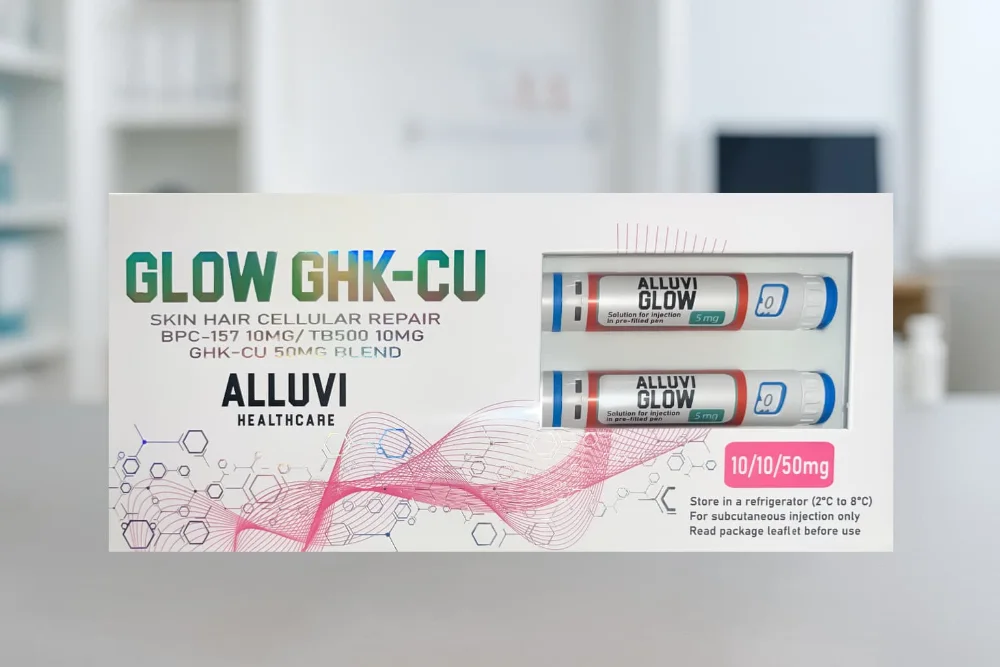 Glow 70mg GHK-Cu research pen